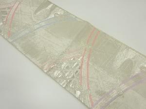 アンティーク　光悦垣模様織り出し袋帯（材料）